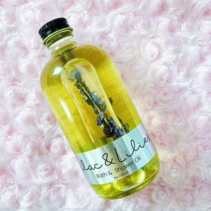 Lilac & Lilies Shower + Bath Oil