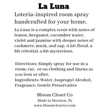 Load image into Gallery viewer, La Luna Loteria Card Room Spray
