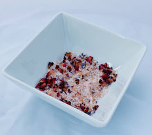 Load image into Gallery viewer, Rose &amp; Lavender Bath Soak - Luxury Bath Salt - Test Tube Bath Salt - Bedtime Bath Soak - Pink Himalayan Salt Bath Soak - Relaxing Bath Salt