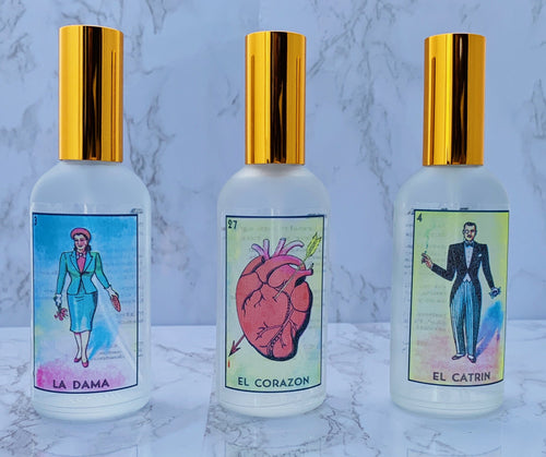 His and Hers Loteria Card Room Spray Bundle