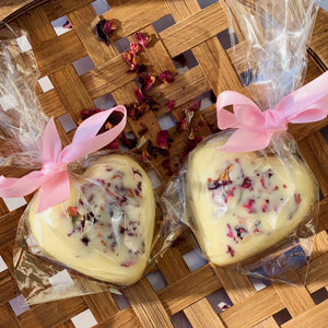 Botanical Lotion Bar - Valentine&#39;s Day Gifts - Self-Care Gifts - Vanilla Lotion - Milk and Honey Lotion - Rose Lotion - Natural Lotion Bar