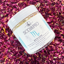 Load image into Gallery viewer, Scorpio Bath Salt - Scorpio Gift Ideas - Scorpio Gifts - Zodiac Gift Ideas - Zodiac Gifts - Zodiac Sign - Horoscope Sign - Astrology Gifts
