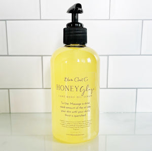 Honey Glaze Body Oil Serum - Body Serum- Honey and Vanilla Body Oil - Hydrating Oil - Massage Oil - Body Oil