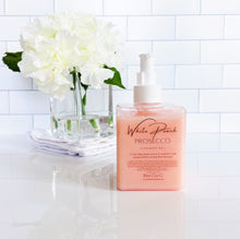 Load image into Gallery viewer, White Peach Prosecco Shower Gel - Shower Gel - Body Wash - Natural Body Wash - White Peach - Peach Soap - Summer Shower Gel - Summer Scents